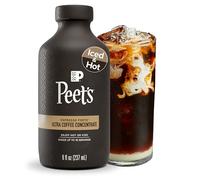 Peet's Coffee, Ultra Coffee Concentrado, instantáneo caliente, frío o café helado, Espresso Forte, botella de 8 onzas líquidas (16 porciones)
