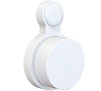 Pefecon Outlet Wall Mount for Google WiFi [2020 Model], No Messy Wires | Space Saving | Easily Be Moved Outlet Mount for Google Mesh WiFi Router, Best Design for Winding Power Cord (1 Pack)