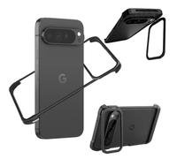 Pefimt Funda de metal para Google Pixel 11 Pro XL con soporte compatible con Pixelsnap, función atril integrado de rápida disipación del calor, protección a prueba de golpes para Pixel 11 Pro XL