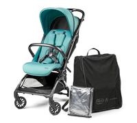 PEG Cochecito Ligero Volo con Burbuja de Lluvia, Apto Avión, Compacto, Equipaje de Mano, Desde Recién Nacido hasta 22 kg, Bolsa de Viaje Incluida, Tahiti