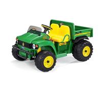 JOHN DEERE- Gator Vehículo agrícola con volquete, Individual, Color Verde y Amarillo, 131 x 89.5 x 69 centimetres (Peg Perego IGOD0060)
