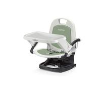 Peg Perego asiento elevado para comer Rialto, Mint. Alzador de Asiento Bebé. Trona de Viaje Portátil
