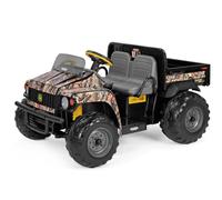 Peg Perego Gator Camo El Tractor Eléctrico Utility Vehicle de 2 Lugares en la Versión de Camuflaje a Partir de 3 Años. ¡Está rodando a Fondo!