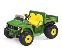 JOHN DEERE- Gator Vehículo agrícola con volquete, Individual, Color Verde y Amarillo, 131 x 89.5 x 69 centimetres (Peg Perego IGOD0060)