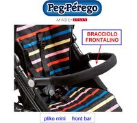 Peg Perego Pliko Mini Frontal Front BAR Apoyabrazos Abrir-Cerrar -nuevo- Italia