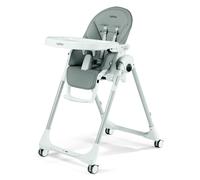 Peg Perego - Prima Pappa Follow Me, Trona, color gris (Ice)