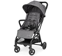 Peg Perego Selfie - Cochecito ligero desde el nacimiento hasta 22 kg (0-4 años), plegable y compacto, cierre automático, respaldo reclinable, capota UPF 50+, cuarzo