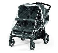 PEG Rain Cover Book For Two - Burbuja de Lluvia Integral para Silla Gemelar - Compatible con Peg Perego Book For Two