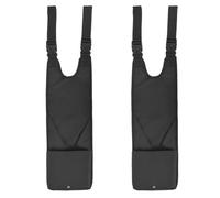 PEGA PASAJE DE PASAJE | Juego de reposapiés trasero plegable | Peinas de tela Oxford sin deslizamiento | Soporte ajustable resistente al desgaste | Peinas duraderas de 4 ruedas para el pie para conduc