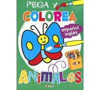Pega y Colorea Animales