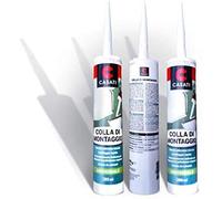 Pegamento de montaje para paneles de PVC y poliestireno, 3 botes de 405 g