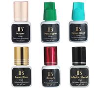 Pegamento de pestañas IB Original Super Plus Hyper Bond, nuevo pegamento maestro, adhesivo de extensión de pestañas i-beauty, pegamento coreano de secado rápido de larga duración Clear Glue