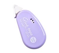 Pegamento de punta fuerte, rodillo de cinta adhesiva de 12,8 x 6 x 1,5 cm, dispensador de pegamento adhesivo de doble cara para manualidades, tarjetas, fotos, diarios y álbumes de recortes