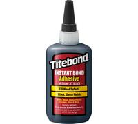 Pegamento de segundos Titebond Instant Bond para madera Medium Jet Black...