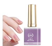 Pegamento de uñas de gel UV, 15 ml, 4 en 1, pegamento para puntas de uñas artificiales, para mujeres y niñas y adolescentes, principiantes, casa, salón, fiesta, manicura práctica