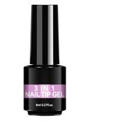 Pegamento De Uñas UV: Adhesivo Transparente De Larga Duración De 8 Ml, Adhesivo De Uñas UV De Larga Duración De 8 Ml, Gel Base Para Principiantes, Profesionales, Salón En Casa, Sin Pegajosidad |
