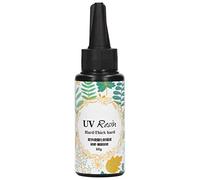 Pegamento de UV, Cubierta de Botella Universal a Prueba de Fugas de Alta Viscosidad Pegamento de Resina Epoxi UV para Decoraciones Artesanales para la Fabricación de Joyas(60g)
