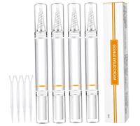Pegamento doble para párpados, 4 unidades, crema adhesiva para levantamiento de párpados con herramienta aplicadora, accesorio de maquillaje de 5g para ojos individuales y con capucha