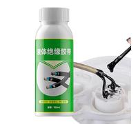 Pegamento eléctrico aislante - pegamento líquido no inflamable impermeable, ideal para reparaciones eléctricas, sellado resistente al agua y al calor, uso doméstico o profesional en componentes S