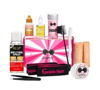 Pegamento En Aerosol Para Pelucas Con Efecto Derretimiento De Encaje, Pegamento Para Pelucas De Encaje, Herramientas En Aerosol Con Fijación Extra Con Gel De Cera Para Cabello Con Removedor De Pelucas
