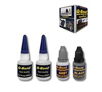 Pegamento Extrafuerte Dos Componentes. [Qbond] Adhesivo P/TODOS Los Materiales. Soldadura En Frio Para Metal. Kit Reparación De Cianoacrilato + Polvo, Facil Y Rapido.