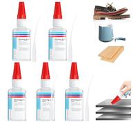 Pegamento Fuerte,Super Glue,5PCS Pegamento Instantáneo,Superglue Extra Fuerte,Pegamento Extrafuerte Transparente,Pegamento Universal,Super Adhesivo es Aplicable para Plástico,Vidrio,Madera