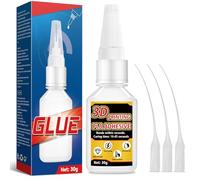 Pegamento Impresora 3D, gel superpegamento extra fuerte 30 g con tapa antiobstrucción, adhesivo PLA transparente para ABS, PLA, PETG, TPU, calor y al agua