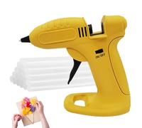 Pegamento inalámbrico - Pegamento caliente de 12 W, pistola de pegamento flexible para manualidades, herramienta de aluminio recargable por USB, bolígrafos de precalentamiento rápido automático para