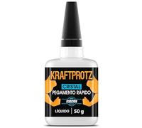 50 g superglue para vidrio y espejos extra fuerte - pegamento para vidrio transparente resistente al agua, al calor y al secado - para pegar todo tipo de vidrio y vidrio acrílico - ARKA Kraftprotz
