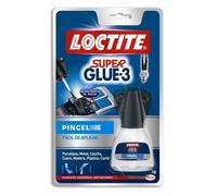 PEGAMENTO LOCTITE 5 GR APLICADOR DE PINCEL ADHESIVO INSTANTANEO PROMO 15+2 (15 unid.)