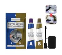 Pegamento Metal, Pasta de Reparación, A&b Metal Repair Glue, 50g Soldadura en Frío, Magic Repair Glue, Agente de Reparación Alta Temperatura