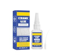 Pegamento Para Cerámica 30ml,Super Pegamento Instantáneo Para Reparación De Porcelanas,Adhesivo Fuerte Porcelana,Adhesivo Instantáneo Fuerte Reparar Porcelana,Resistente Al Agua y Al Calor
