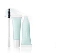 Pegamento para peinar cejas, gel impermeable de secado rápido de 12 ml, aplicador de cepillo de sujeción natural de larga duración, textura a prueba de manchas, gel moldeador fiable para mujeres y