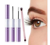 Pegamento para pestañas de 3 piezas, pegamento para pestañas Bond and Seal Lash Glue Bond and Seal de color negro de larga duración, incluye pincel de fácil aplicación, ideal para maquillaje