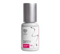pegamento para pestañas LOVELY SAFETY (5ml, color: NEGRO) pegamento lento, tiempo de secado: 4 segundos, adherencia de 4-5 semanas, para extensiones de pestañas profesionales, ideal para formación.