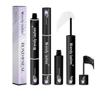 Pegamento para Pestañas Postizas 12ML Lash Bond and Seal Negro de Pestañas Adhesivo para pestañas de secado rápido y duradero Cola para Pestañas