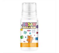 Pegamento para rompecabezas, 60 ml, con cabezal de esponja, sellador no tóxico y de secado rápido.