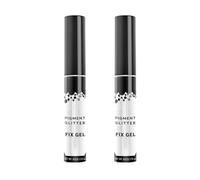 Pegamento para Sombras de Ojos 2piezas de Glue Base Maquillaje | Prebase Ojos, Adhesivo para Sombra de Ojos, Formato Compacto para Llevar, Uso Cosmético Diario