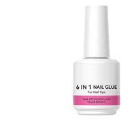 Pegamento para Uñas | 15 ml Adhesivo Multifuncional para Pedrería y Puntas | Pegamento Fuerte para Uñas - para Salón de Belleza Hogar Boda Fijación Adhesión Mujeres Patrones Manicura