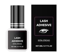 Pegamento Profesional Para Pestañas - De Super Fuerte De Secado Rápido | 5ml Adhesivo De Larga Duración Para Postizas | Pegamento Invisible Para Extensiones De Pestañas Par