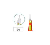 Pegamento q-connect adhesivo instantaneo fuerte 3gr unidad