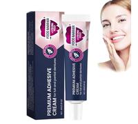 Pegamento Seguro para Dentaduras, Crema Adhesiva para Dentaduras, Cojín Adhesivo Termoplástico para Dentaduras, Adhesivo para Dentaduras, Kit de Dentadura Suave, Pegamento para Dentaduras (1 piezas)