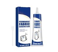 Pegamento transparente para ropa de tela - Súper pegamento adhesivo fuerte | Pegamento impermeable para tela | Pegamento de unión permanente para reparación de telas, adhesivo para tela, pegamento par