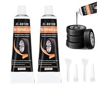 Pegamento Vulcanizante,2pcs Kit Antipinchazos Coche,Pegamento Neumatico,Pegamentos Caucho,Kit Repara Pinchazos Coche,Pinchazos Coches,Reparar Rápidamente de Neumáticos