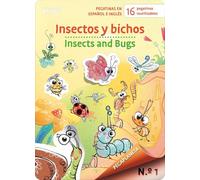 PEGAPLANETA 1. Insectos y bichos - Insects and Bugs: Pegatinas reutilizables en español e inglés