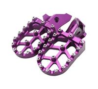 PEGAS DE ALUMINUS Pedales Petos FUEROS DESPEJOS Compatible COMPATIMIENTO con MOTOCCIPLES ELÉCTRICOS ACTUNIDAD para Ron ULTRO UB Y Modelos SIMENTALES(Ultra Bee Purple)