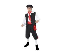 Pegasus Disfraz de tarantella para niño/a vestido de carnaval, bailes tradicionales/folkoristicos (XXL 12/13 años, taranta niño)