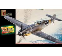 Pegasus Hobbies Messerschmitt Bf-109 G-6-1:48 Snap Together Pl (Importación USA)