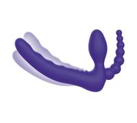 Pegasus Pegasus - 7? Remote Control Strapless D.P. Silicone Strap on