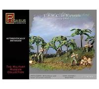 Pegasus pg7401 - 1/72 Vietnam de Guerra: US Marines plástico Maqueta de